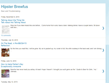 Tablet Screenshot of hipsterbrewfus.com